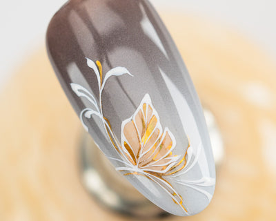 Golden Leaves Sticker