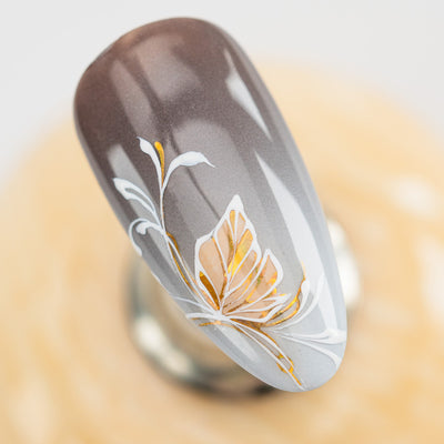 Golden Leaves Sticker