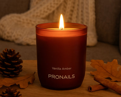 Vanilla Amber Scented Candle