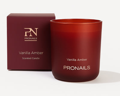 Vanilla Amber Scented Candle