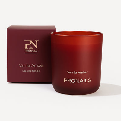 Vanilla Amber Scented Candle